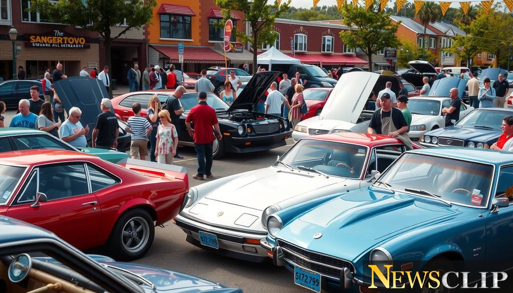 Revving Up: The Second Car Show Hits Sangertown Square