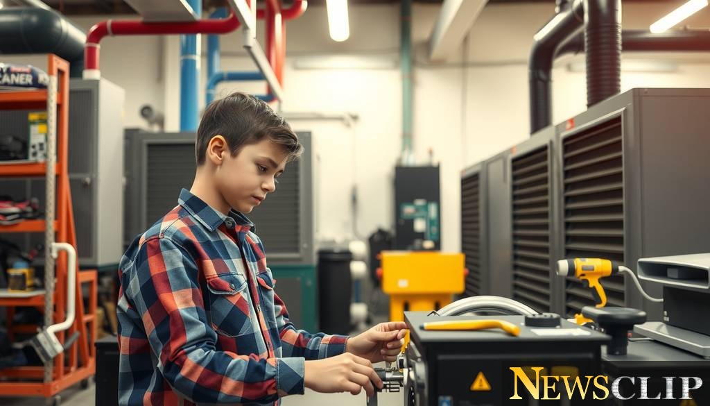 From HVACR Student to Entrepreneur: Crafting a Future with Childhood Lessons