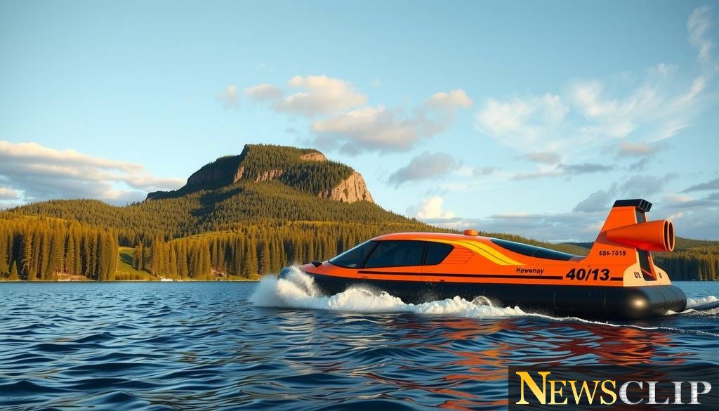 Innovative Hovercraft Adventures: Keweenaw's Latest Boat Tour Addition