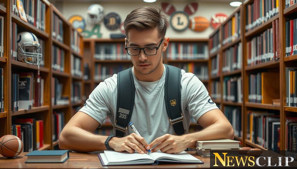 Star Athlete Named to Prestigious Academic All-District Team