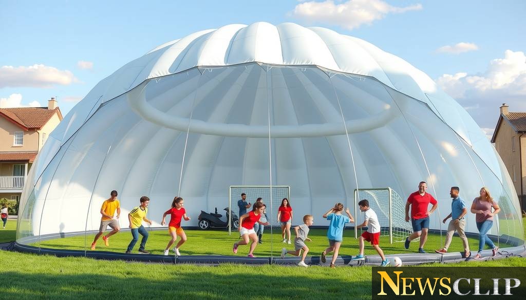 Lee's Summit Considers Permit for Seasonal Inflatable Sports Dome