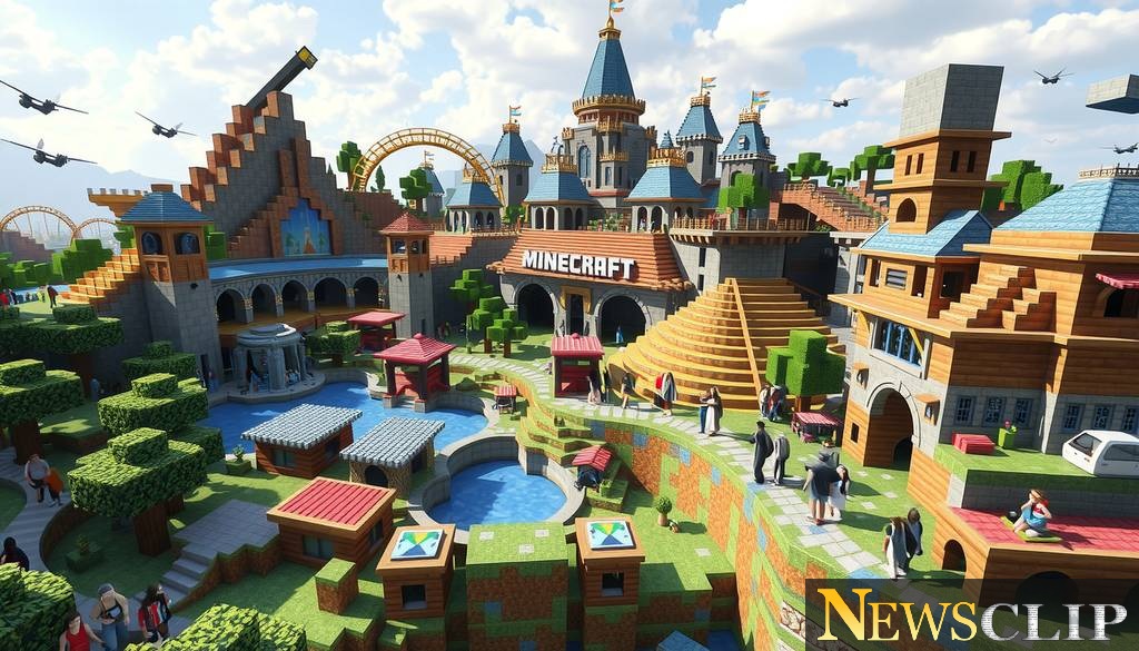 Building Blocks of Fun: The World's First Minecraft Theme Park Takes Shape