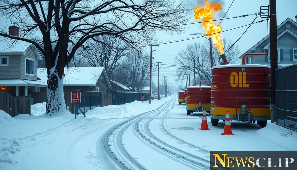 Heating Oil Firms Under Siege as Crude Prices Soar Amid Middle East Turmoil