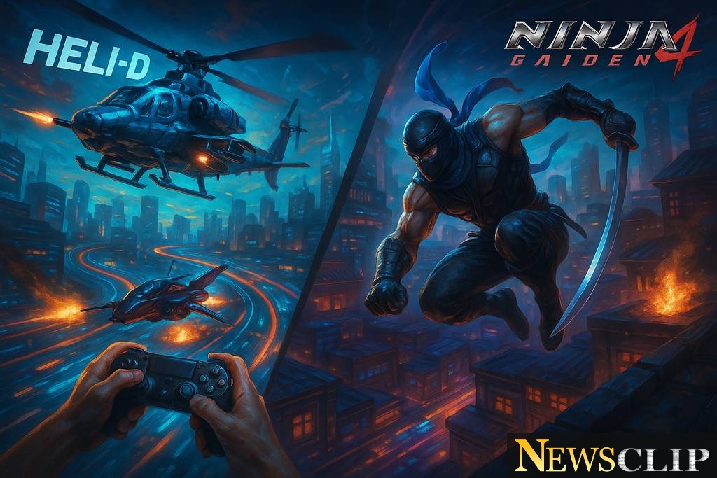 Soaring Heights: HELI-D and NINJA GAIDEN 4 Break New Ground in Digital Entertainment