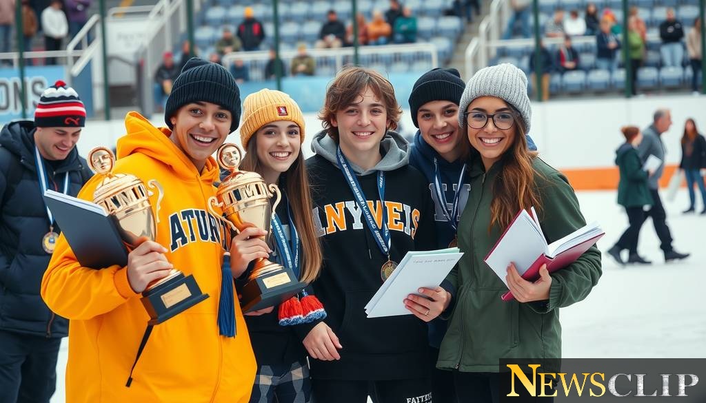 Fayetteville-Manlius Winter Sports Teams Celebrate Impressive Scholastic Achievements