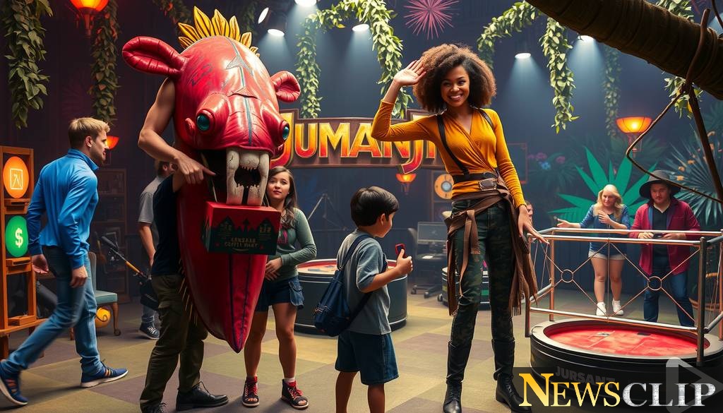 Step into Jumanji: Merlin, Sony, and Triotech Bring the Adventure to Madame Tussauds