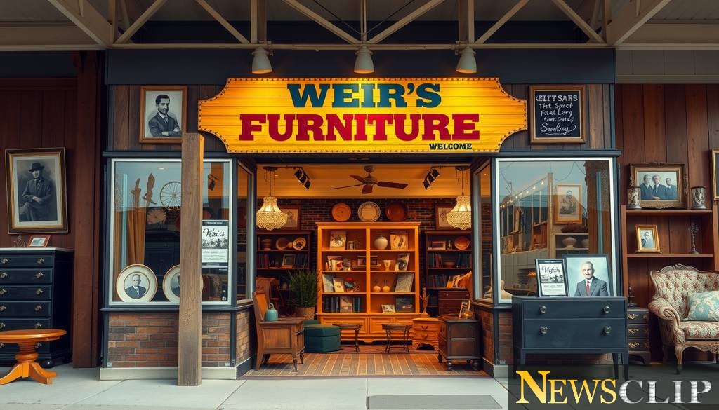 Weir's Furniture Bids Farewell: A Legacy of 78 Years Comes to an End