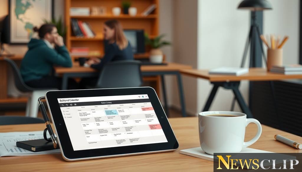 Unpacking the Blueprint: Crafting Your Editorial Calendar