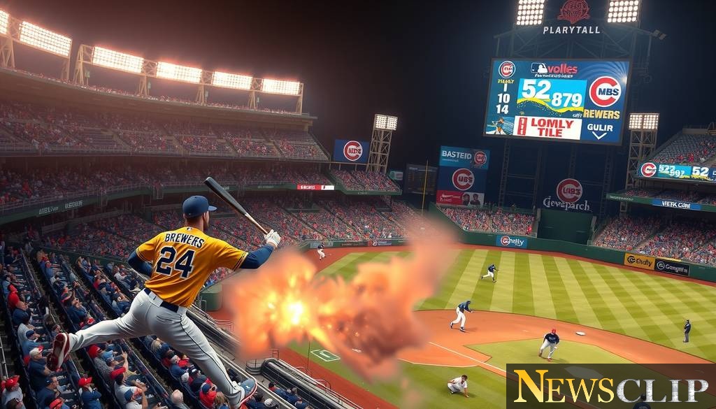 Brewers Blitz Cubs in NLDS Game 1: A Playoff Showing for the Ages