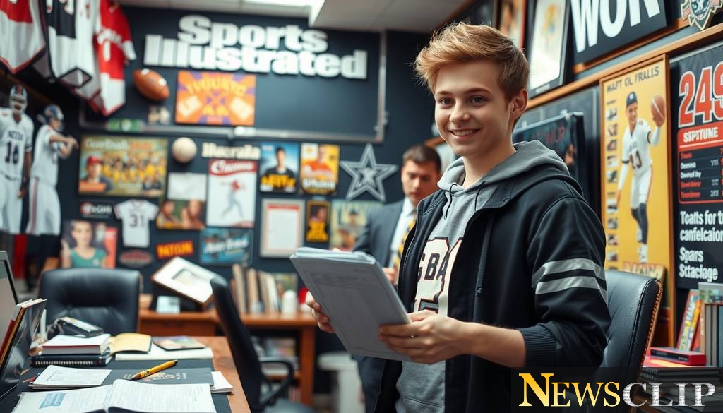 Andrew Jamieson '26: Making Waves at Sports Illustrated