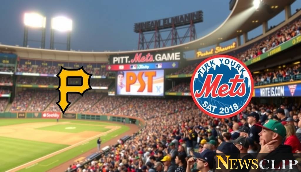 Game Day Showdown: Pirates vs. Mets – Catch All the Action Live!