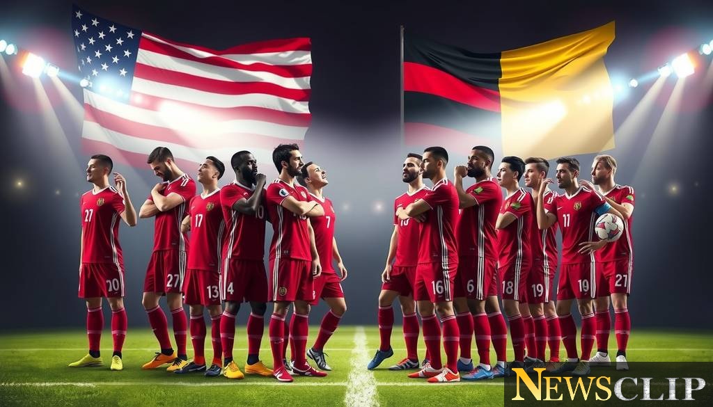 Chaos on the Pitch: USMNT and Belgium's Identical World Cup Kits