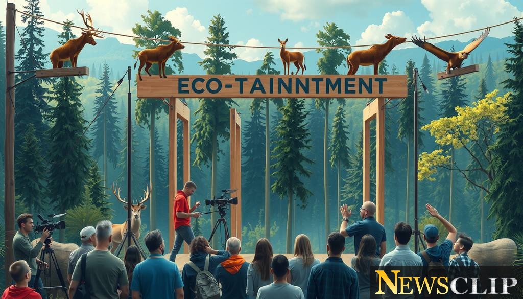 Is Conservation Just a Spectacle? Analyzing the Entertainment of Eco-Tainment