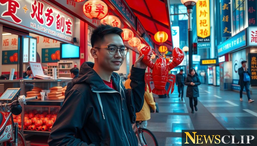 China's Tech Obsession: The Lobster Merch Phenomenon