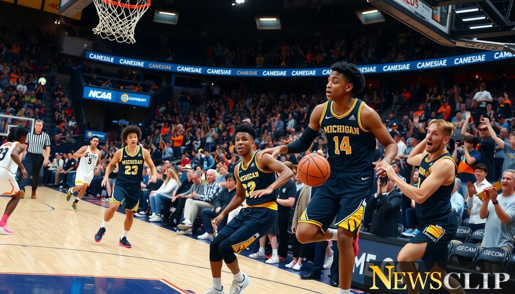 Time to Shine: Michigan vs. Tennessee Elite Eight Showdown