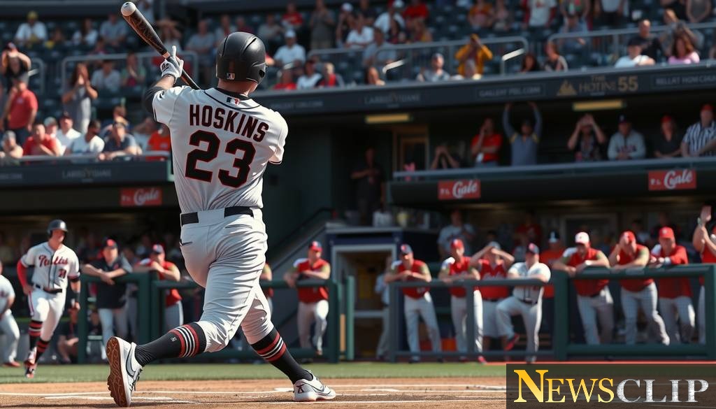 The Rise of Rhys Hoskins: A Full Game Breakdown