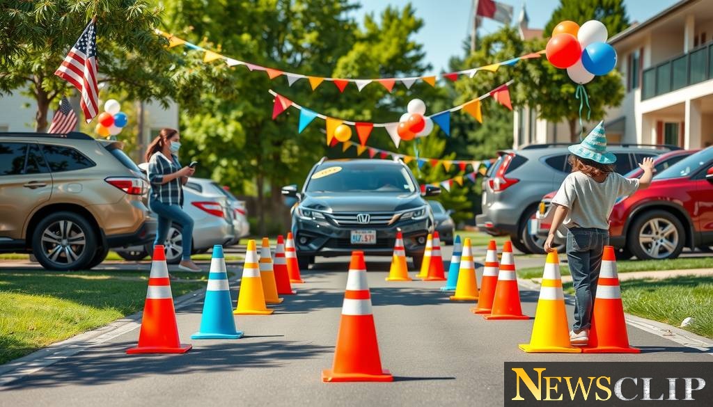 Parallel Parking: A Competitive Birthday Bash Redefined