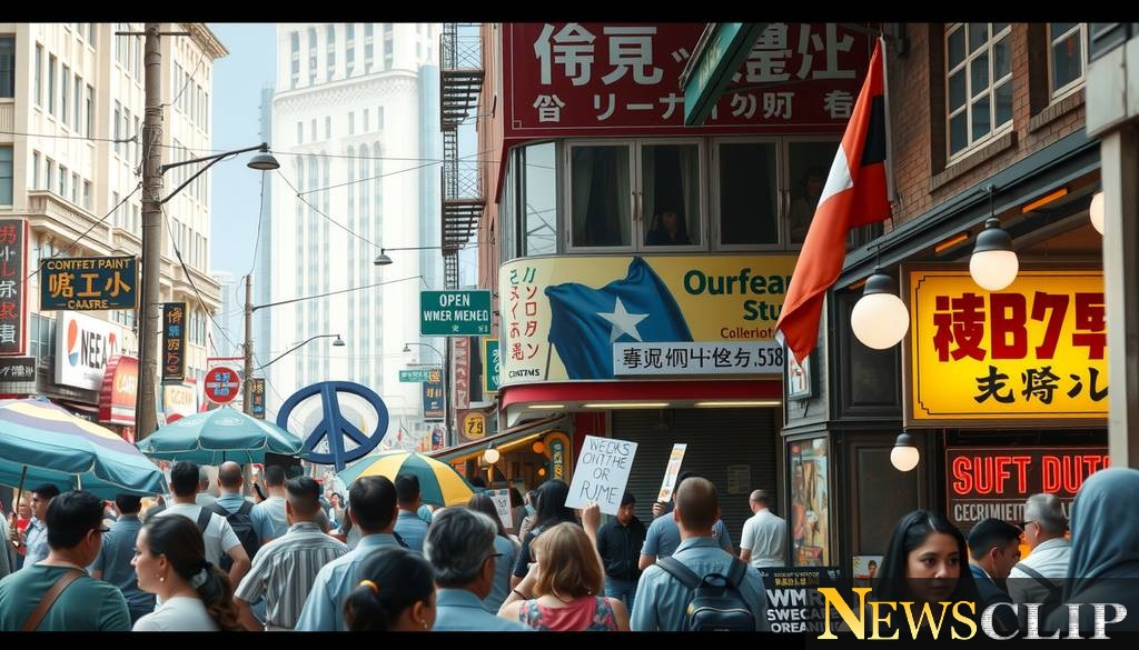 Protests and Business: Navigating Confusion Amid Late Notices