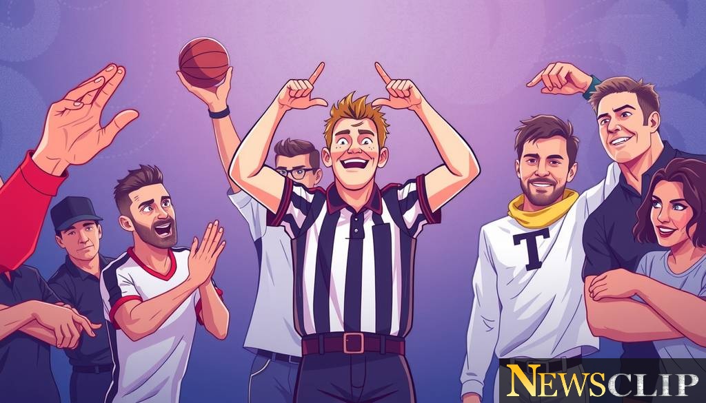 The Unspoken Language of Sports Replays: Taps, Twirls, and 'T' Signs