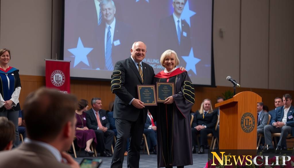 Celebrating Legacy: UA Little Rock Honors Woody Harrelson and Gus Leeper