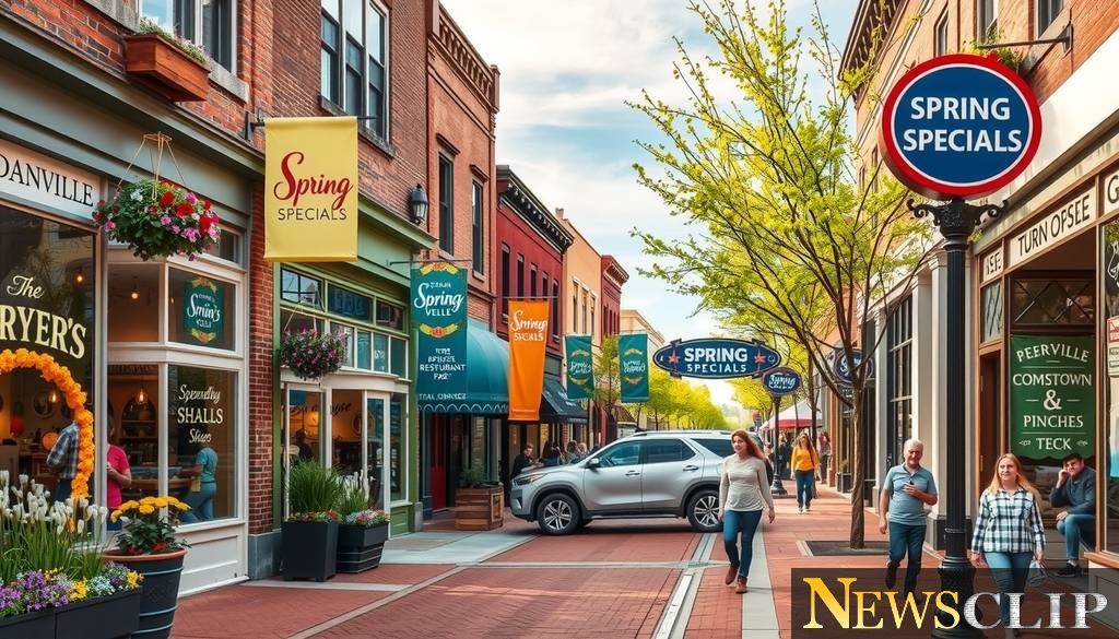 Spring Specials Bloom in Downtown Danville's Business Hunt