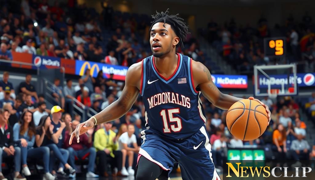 Jaxon Richardson Dazzles at McDonald's Game: A Star in the Making