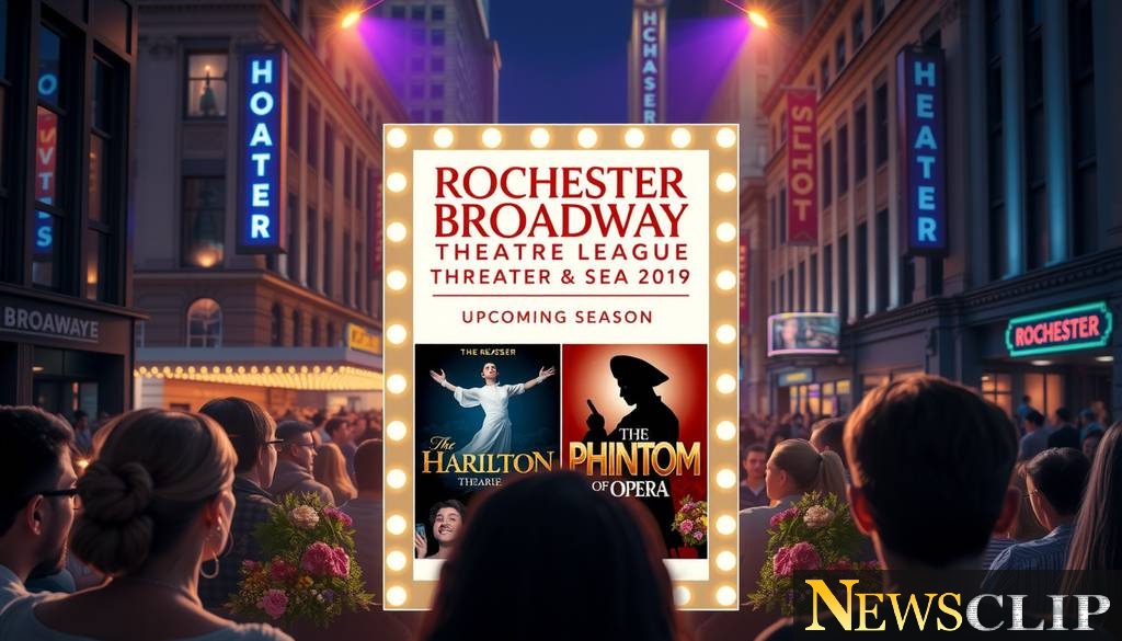 Rochester Broadway Theatre League Unveils an Exciting Lineup for 2026-2027 Season
