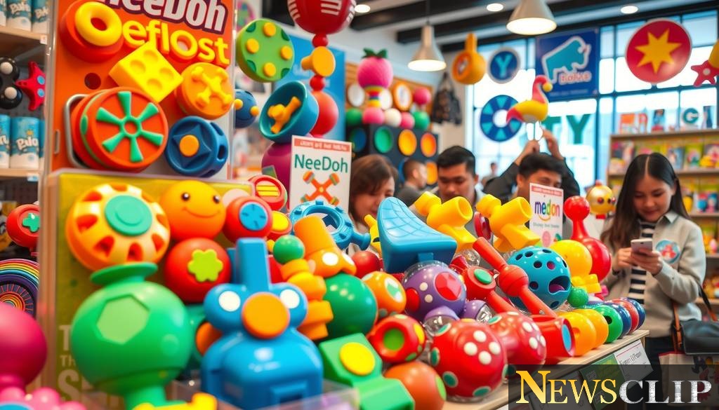 The NeeDoh Craze: How a Fidget Toy is Generating Business Buzz in Valley Junction