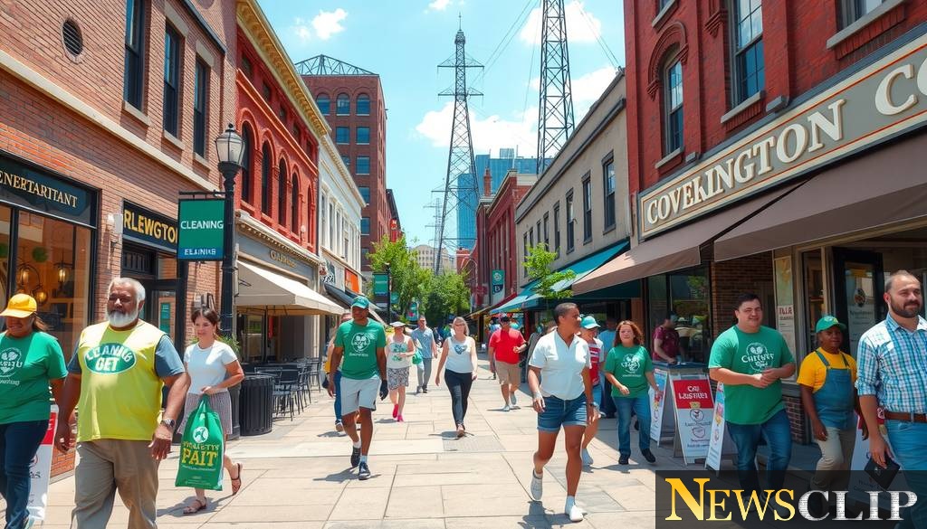 Covington's Clean and Safe Initiative: Revitalizing Business and Entertainment Districts