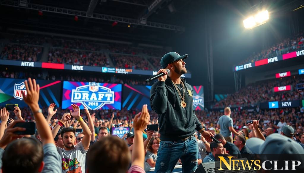 Wiz Khalifa Takes Center Stage at NFL Draft Entertainment Series!