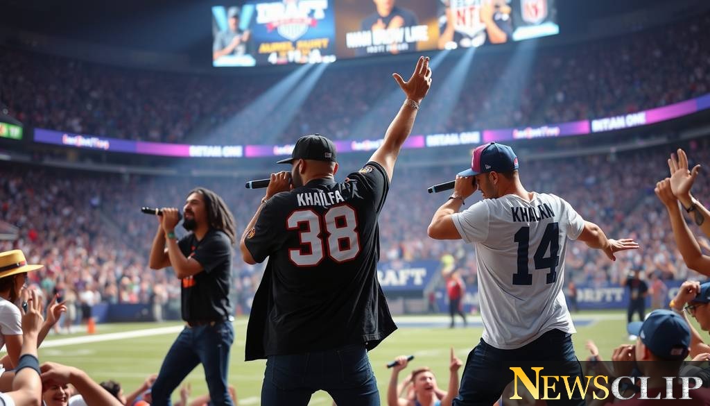 NFL Draft Entertainment Series: A Star-Studded Lineup Shakes Up the Stage