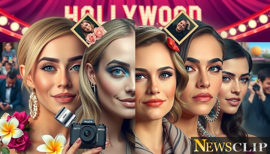 The Glamour and Grit of Celebrity Transformations