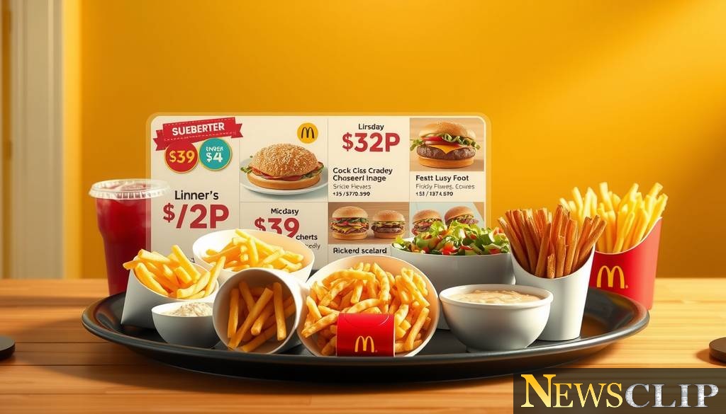 McDonald's New Low-Cost Menus: A Strategic Dive into Affordability