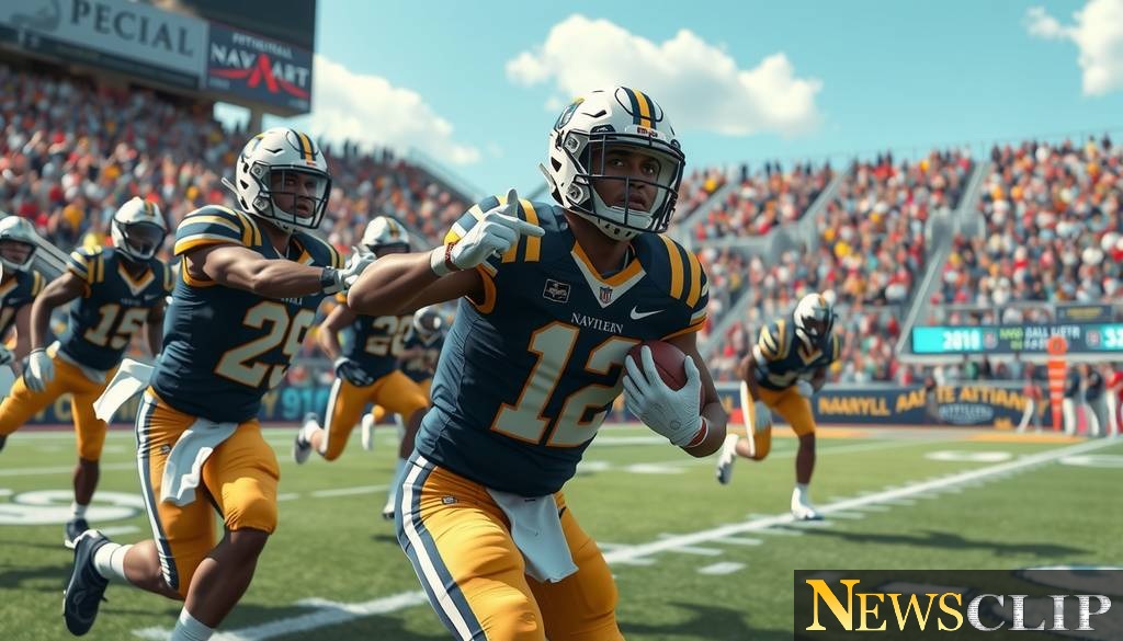 Midshipmen Gearing Up for a Thrilling Showdown Against Holy Cross