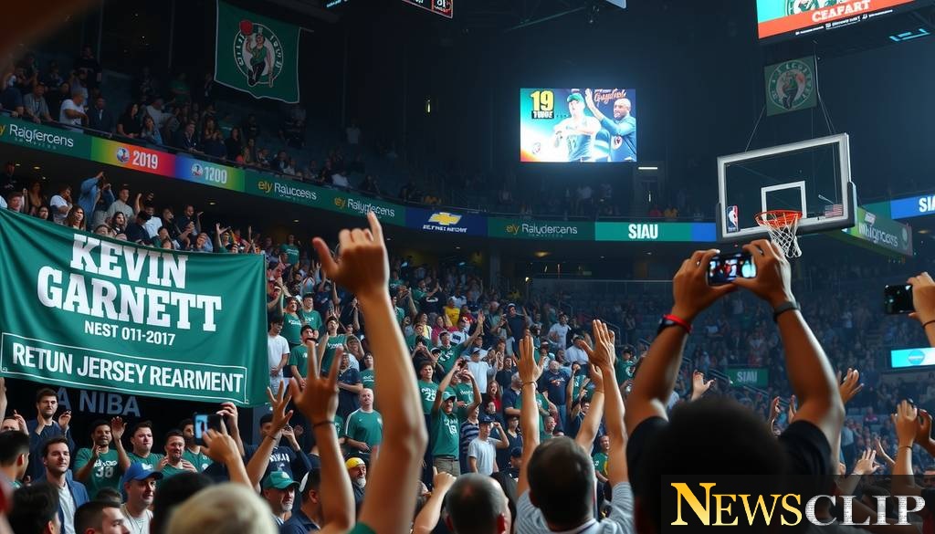 Kevin Garnett Makes Epic Timberwolves Return: A Jersey Retirement Celebration