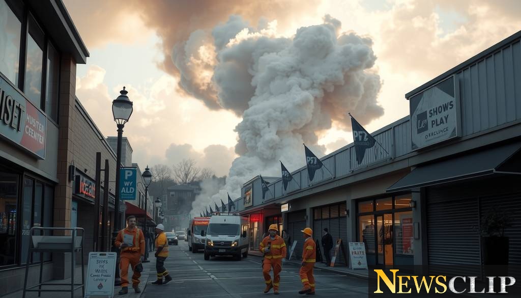 Impact Unfolds: Boardman Shopping Center Businesses Affected by Fire