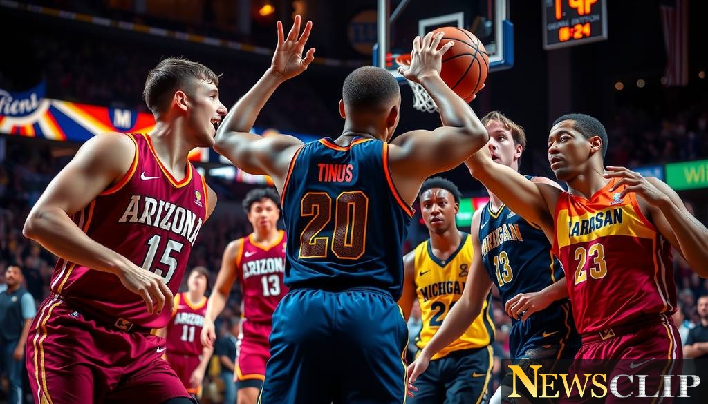 Arizona vs. Michigan: A Battle for a Shot at Glory
