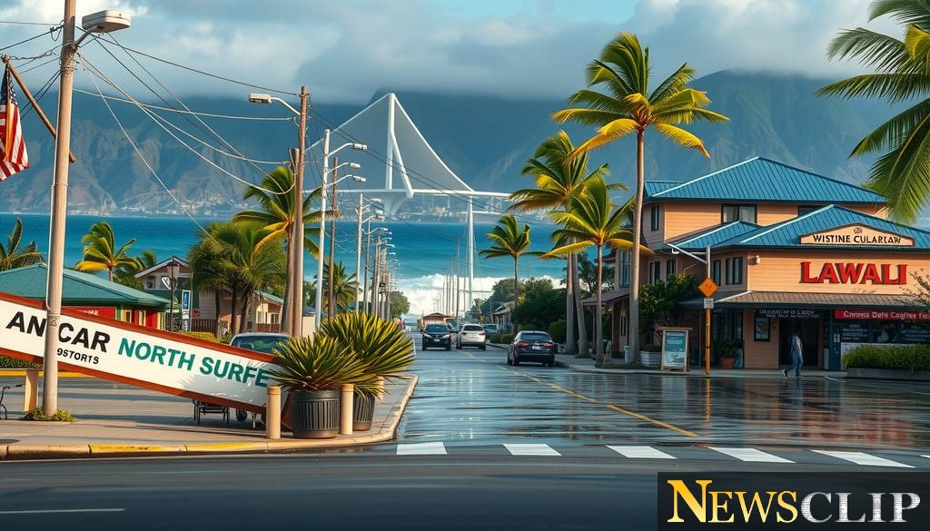 Kona-Low Storms Devastate North Shore Businesses: A Call for Recovery