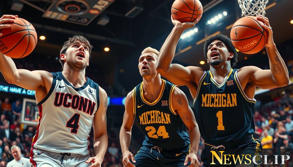 UConn Faces Off Against Michigan: A Championship Showdown with Legacy on the Line