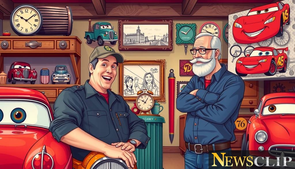 Behind the Scenes: Mike Wolfe Meets the Creative Force of Disney's 'Cars'