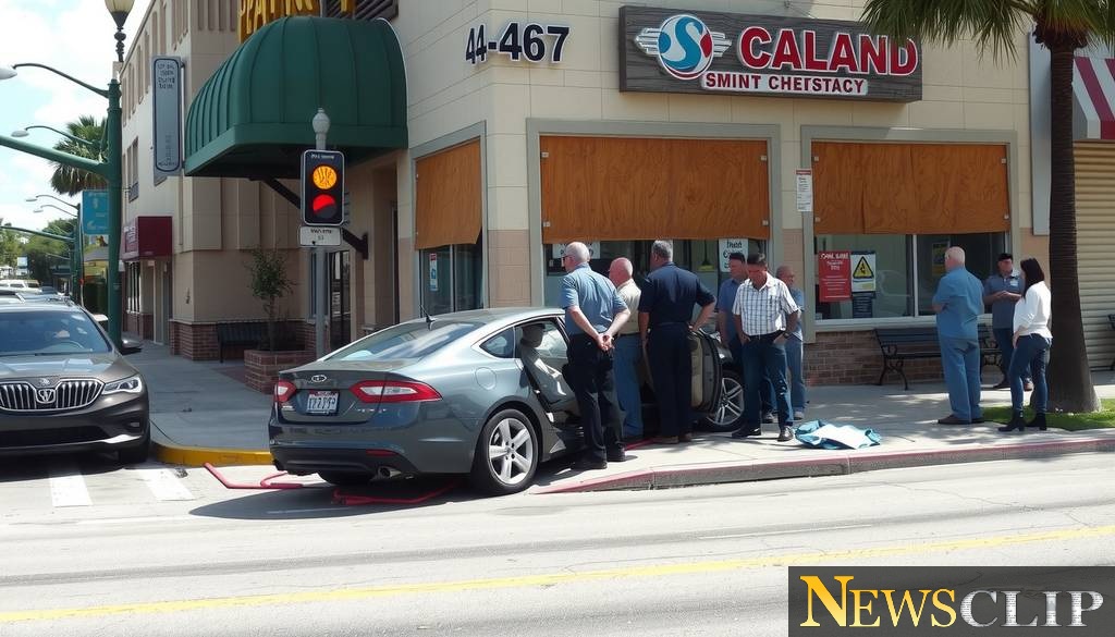Devastation in Oakland Park: Business Boarded Up After Car Crash