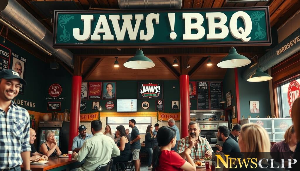 Celebrating Success: Jaws! BBQ Named Business of the Year by Southern Upshur
