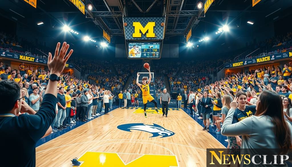 March Madness Showdown: Michigan Takes Aim at UConn!