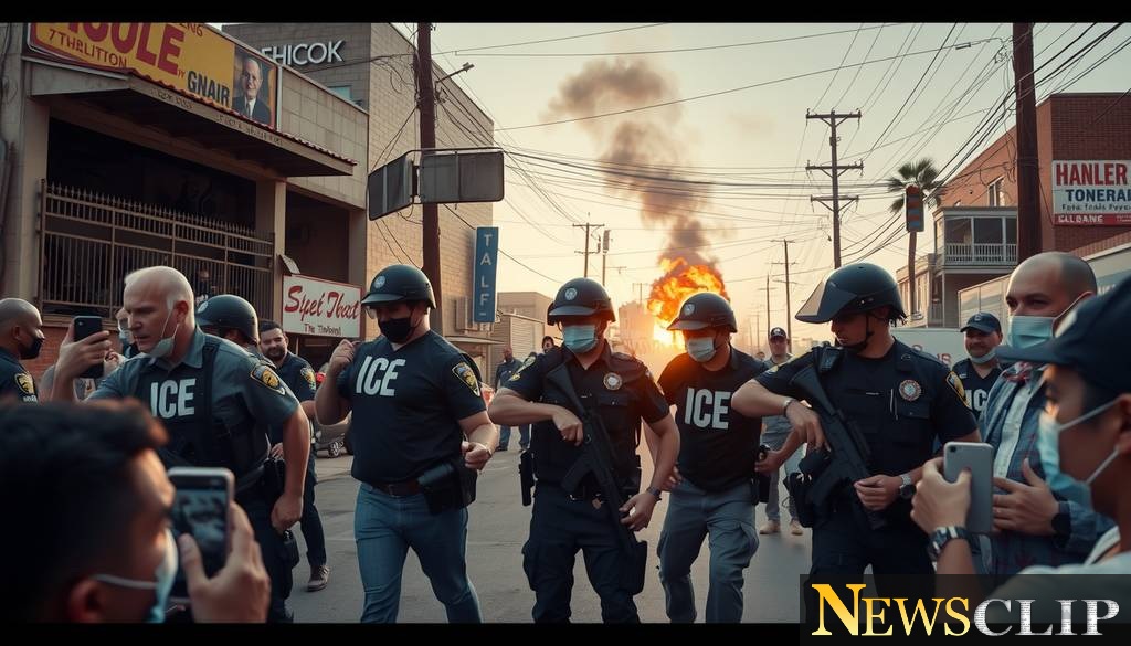 ICE Raid in South Los Angeles: Captured Footage and Consequences