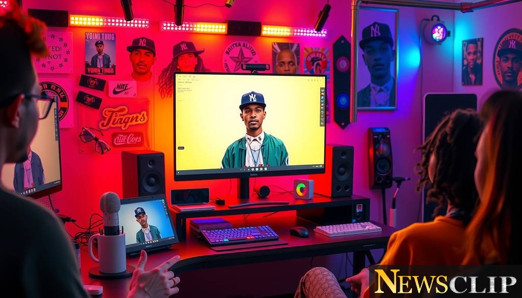 Young Thug's Unlikely Favorite Album Unveiled on Adin Ross Livestream