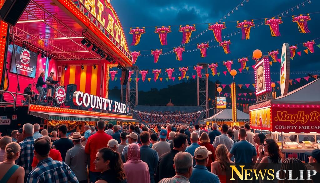 Star-Studded Grandstand Lineup Set for Clay County Fair's Second Weekend