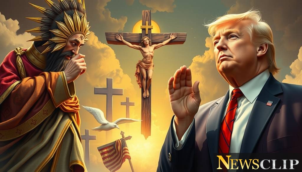 The Dangerous Dialogue: Trump's Parallels with Christ Examined