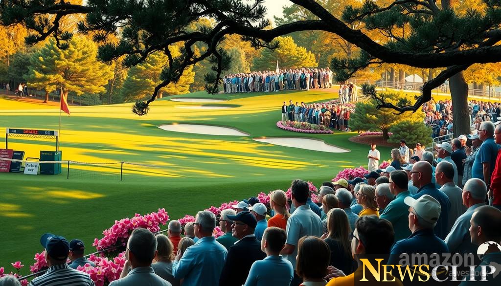 Amazon Steps Up to the Green: Masters Coverage Marks New Era in Golf Broadcasting