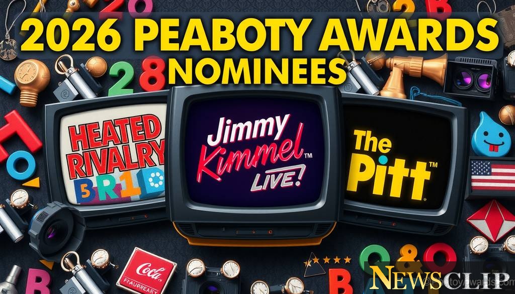 2026 Peabody Awards Nominees: Spotlight on 'Heated Rivalry' and More