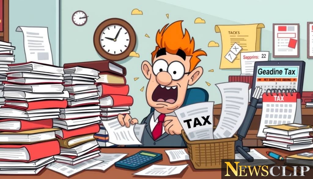 Tax Time: The Annual Dance of Procrastination and Panic